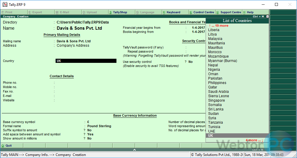 Tally erp 9