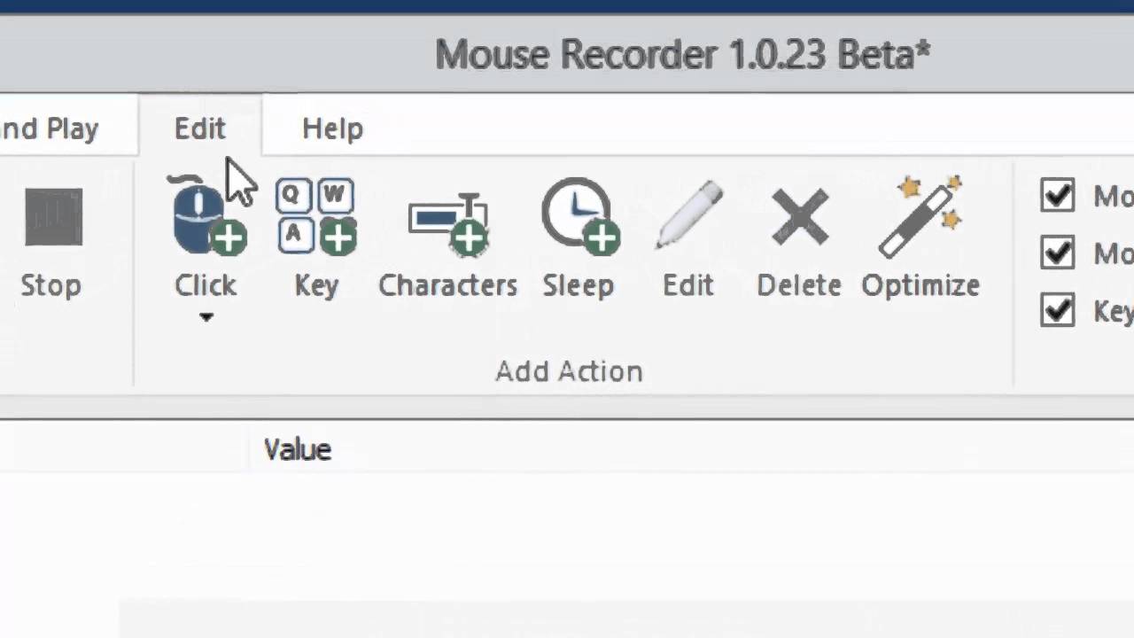 Mouse recorder