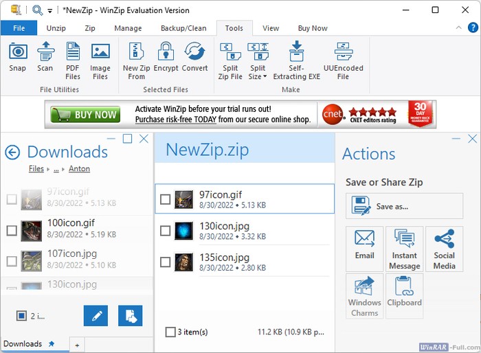 Winzip free