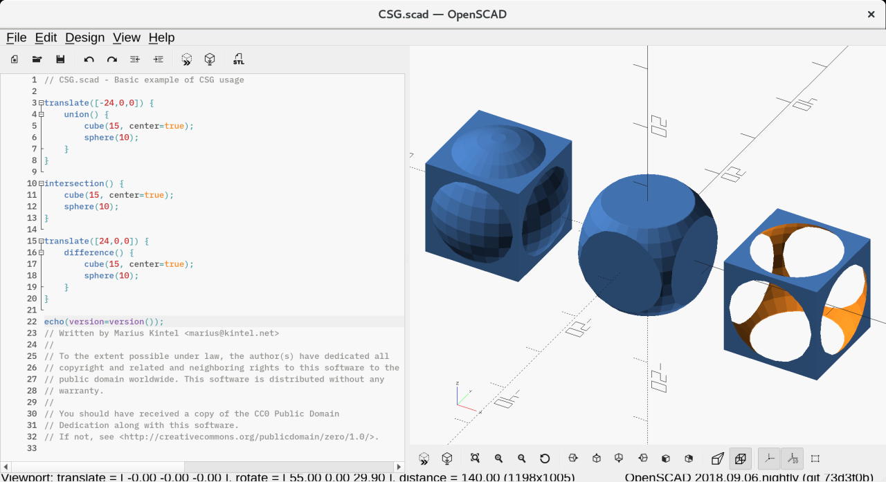 Openscad basics